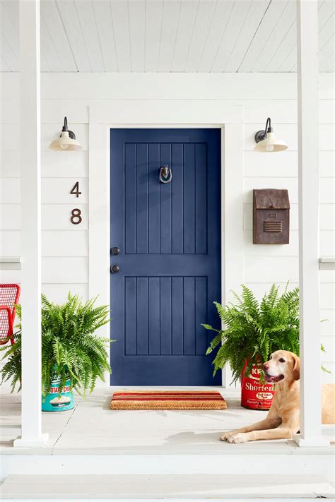 What Color Front Door With Navy House at Jason Davies blog