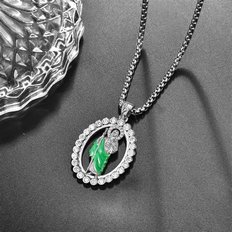 Snapklik.com : San Judas Tadeo Necklace Sterling Silver Cadena De San ...