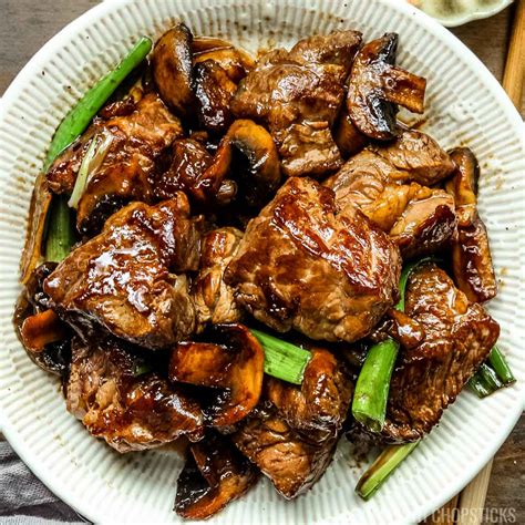 Beef With Mushroom Chinese