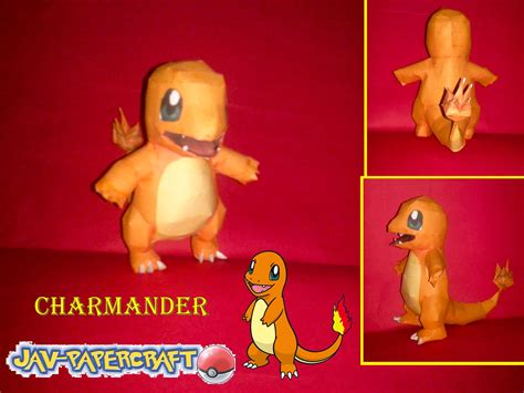 Polygon Charmander Papercraft