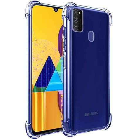 TheGiftKart Transparent Crystal Clear Back Cover for Samsung Galaxy M21 ...