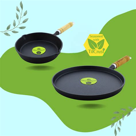 Trilonium Modern Convenience Set of 2 – TRILONIUM | Cast Iron Cookware