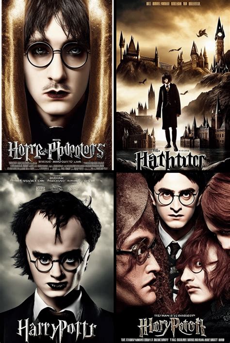 Harry Potter Alternate Movie Posters