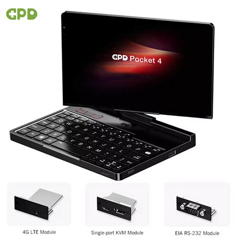 2025 GPD Pocket 4 Mini PC Modular Handheld PC AMD India | Ubuy