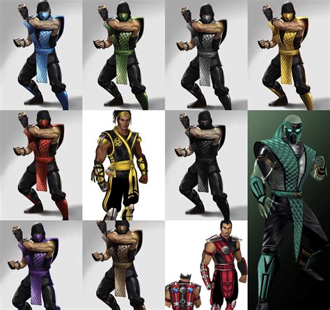 Mortal Kombat 9 Male Characters