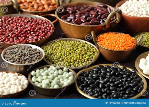 Beans, peas and lentils. stock image. Image of green - 114062025