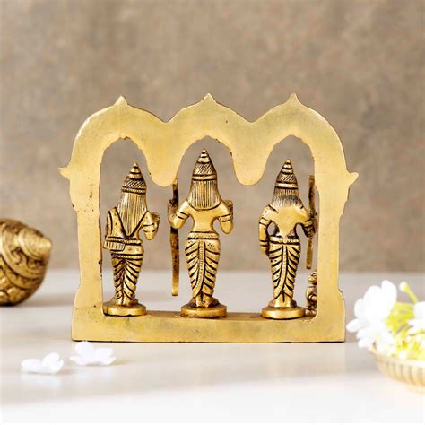 Brass Ram Darbar - 5 inch - Darbar Craft