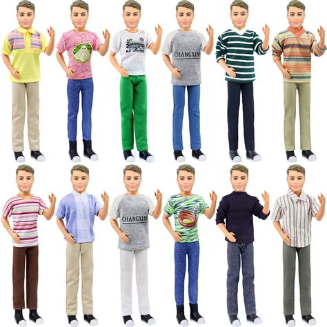 ZITA ELEMENT 12 Set of Quality 12 Inch Boy Doll Clothes for 11.5 Inch ...