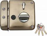 Dorset Rim Lock - Phantom Series Trio Lock Dead Bolt - Key & Knob Model ...