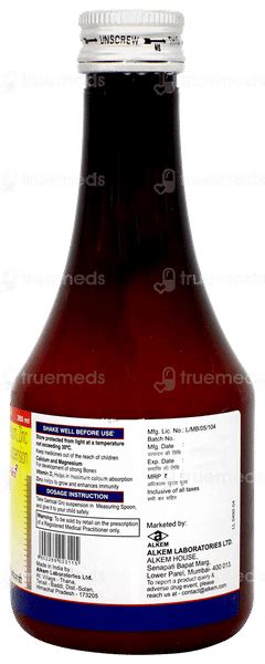 Gemcal Gro 250 Mg200iu Suspension 200 Ml - Uses, Side Effects, Dosage ...