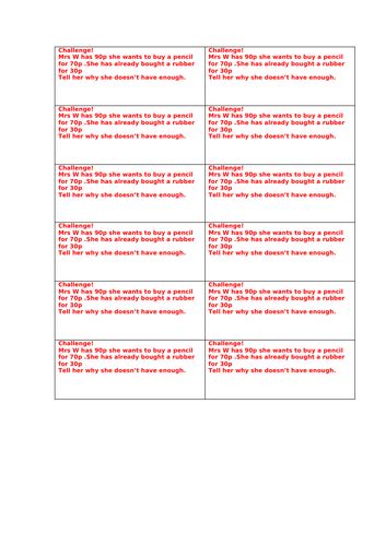 Image result for Math Challenge Drafts