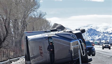 Wind toppling multiple high-profile vehicles in Washoe Valley