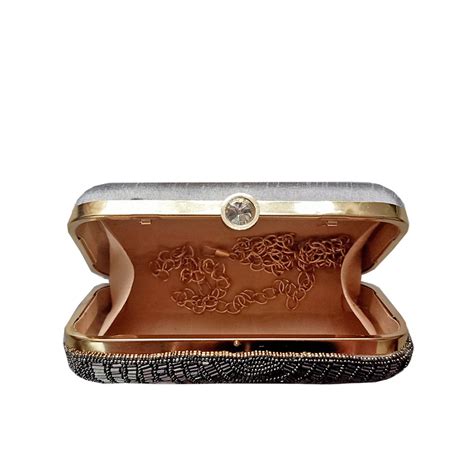 Buy A Clutch Story Grey Cleopatra Clutch Online