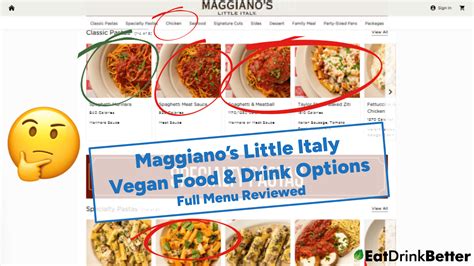 Maggiano's Vegan Food & Drinks [2023 Menu & Options]