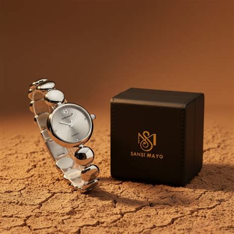 Sansi Mayo LYANA — Grey Dial & Silver Stainless Steel Women’s Watch ...