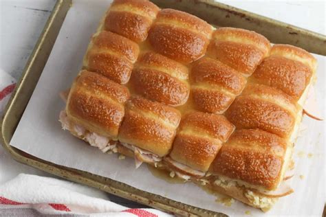 Turkey Sliders on Hawaiian Rolls - Marathons & Motivation