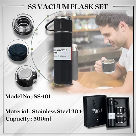 Hot And Cold Vacuum Flask - Bamboo Vacuum Flask, Ss-103 Wholesale ...