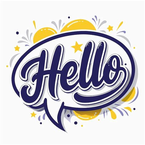 Image result for Hello Letteing