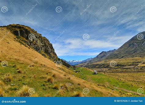 Mount Sunday and Surrounding Mountain Ranges, Used in Filming Lord of ...
