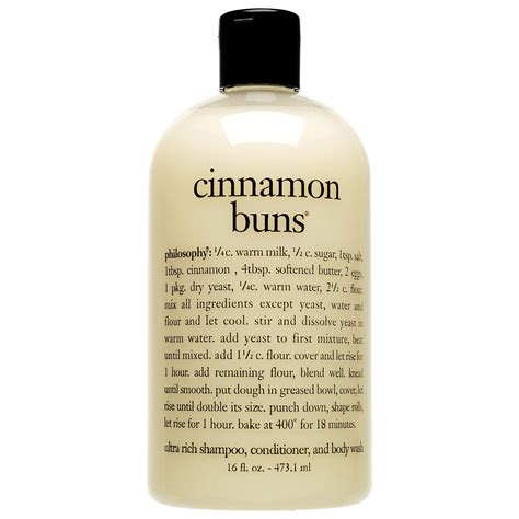 Sephora: philosophy : Cinnamon Buns Shampoo, Shower Gel & Bubble Bath ...