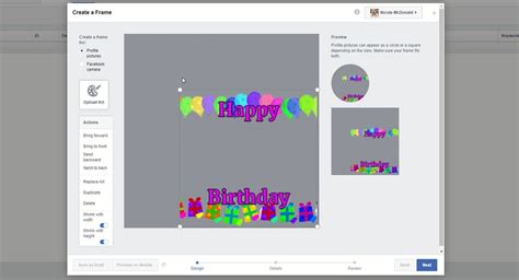 How to Create a Facebook Frame 的图像结果