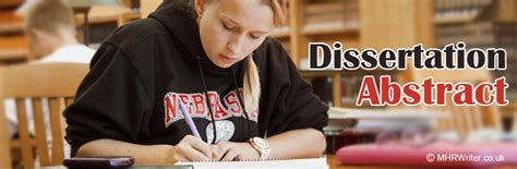 Image result for Dissertation Abstract Sample