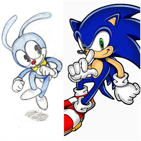 Sonic Characters from Concept Art to Final Design (imgur gallery) : r ...
