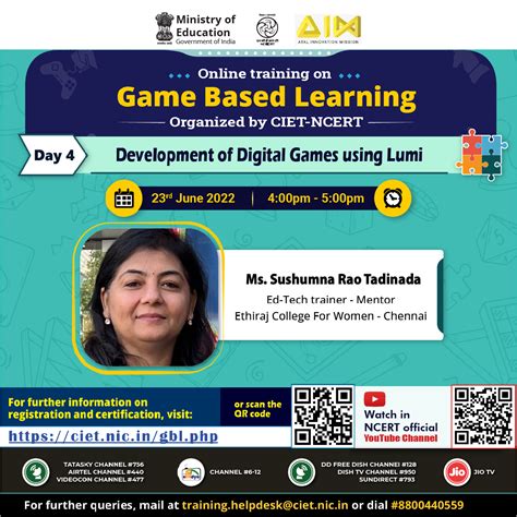 Online Training on “Game Based Learning” | Central Institute of ...