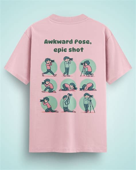 Awkward Pose, Epic Shot Photography Cool T-Shirts – Fireknott