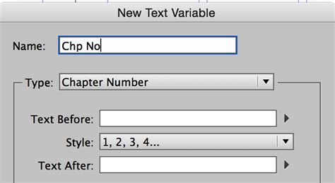 Chapter Numbering InDesign 的图像结果