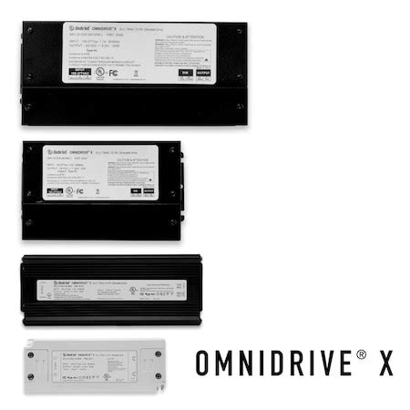 Omnidrive X 12V LED Dimmable Driver, 120W, ELV, 0-10V, Class 2 Wet Loc ...