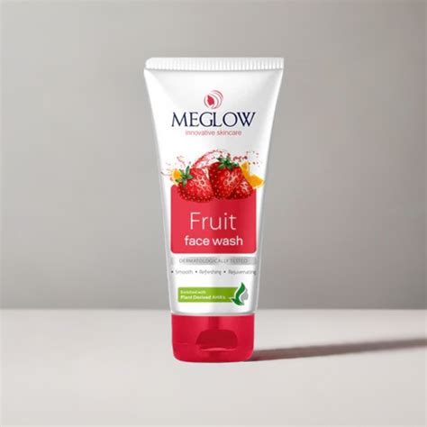 Meglow Fruit Face Wash 70g (Pack Of 2) – Daily Cleanser with Natural ...
