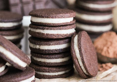 Homemade Oreos Recipe | sugar free, gluten free, dairy free, vegan Oreos
