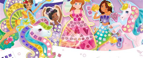 Imagimake Mirror Mosaic : Princess & Unicorn | Mess Free DIY Mosaic ...