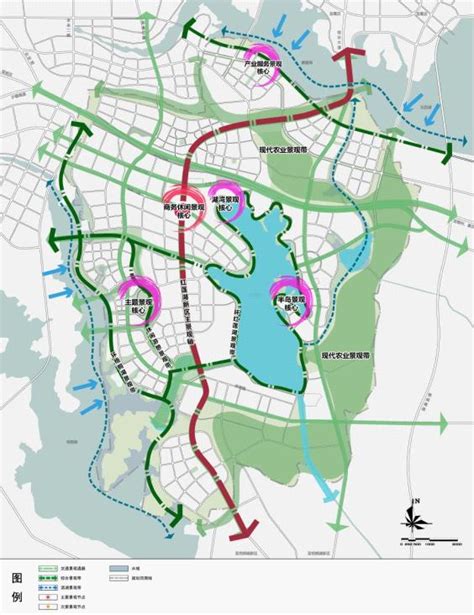 鄂州市红莲湖新区总体规划(2015-2030)规划成果公示