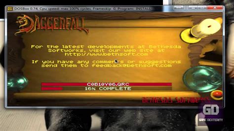 Daggerfall Install 的图像结果