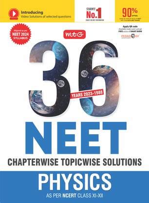 MTG 36 Years NEET Previous Year Solved Question Papers with NEET PYQ ...