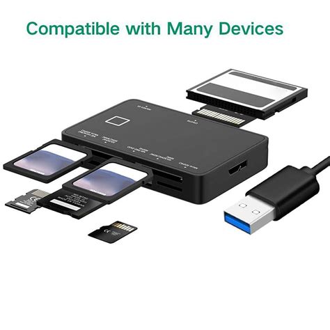 USB 3.0 Multifunction Card Reader /XD/MS/SD/TF Memory Card 7 in 1 USB Card Reader ABS7005 ...