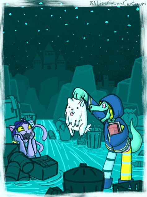 Bratty and Catty on Undertale-Game - DeviantArt