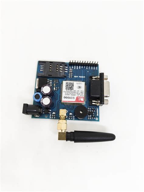 SIM800 GPRS GSM Module With Antenna | Robodo