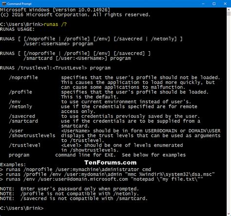 Image result for PowerShell Run as Different User