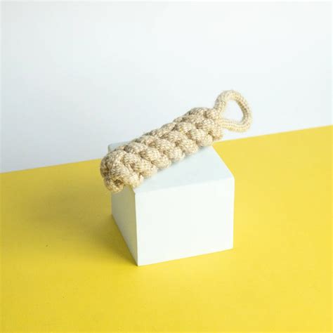 Rope Dummy Toy Jute & White | Buy at Best Price – Dutch Hollandia