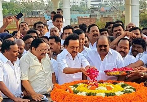 MK Stalin visits Jayalalithaa Memorial on his 65th birthday - Photos ...