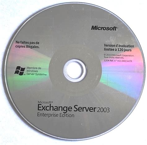 Program configuration for Exchange 2003 « News.Individual.NET