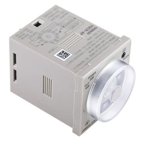H3CR-AP AC100-240/DC100-125 Omron | Omron H3CR Series DIN Rail Mount ...