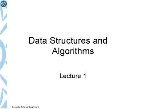 Image result for Data Structures and Algorithms in Computer Science