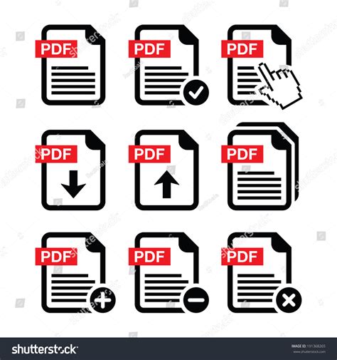 Image result for PDF Print Icon