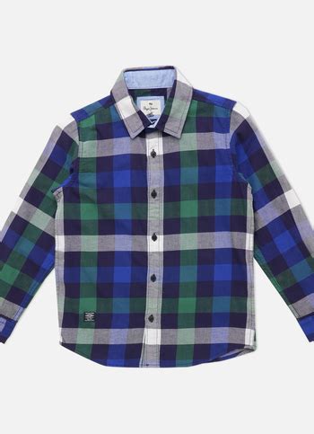 Latest & Trendy Shirts For Boys | Junior | Pepe Jeans India