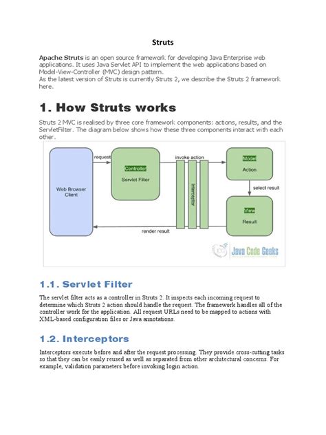 Java Struts Tutorial 的图像结果