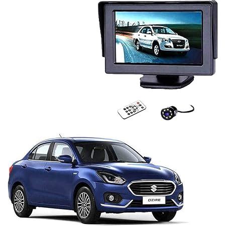 Autokraftz 4.3 Inch Car Rear View Kit and Tft LCD Monitor with Car ...
